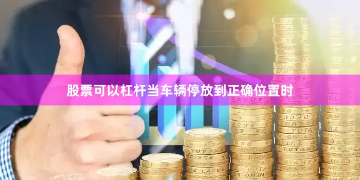股票可以杠杆当车辆停放到正确位置时